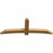 Ekena Millwork Bellingham Rough Sawn Timber Gable Bracket, Western Red Cedar, 84"W x 31"H x 4"D x 6"F, 9/12 Pitch GBW084X31X0406BEL00RWR - alternate 3